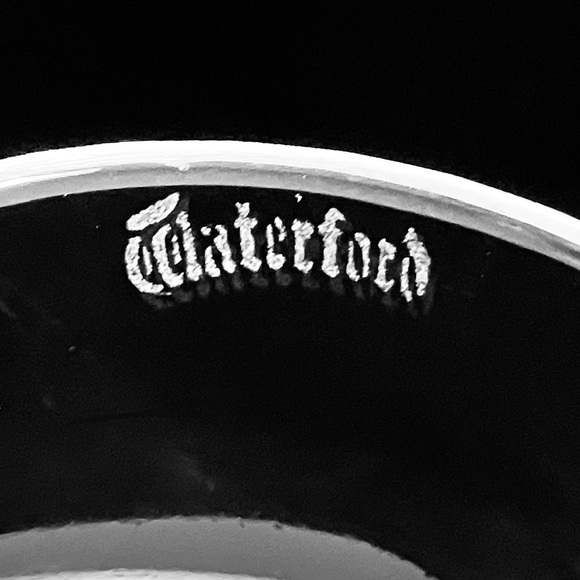 WATERFORD CRYSTAL ‘Wynnewood’ Water-Red Wine Glass / FINE IRISH CRYSTAL / Signed - Picture 9 of 11